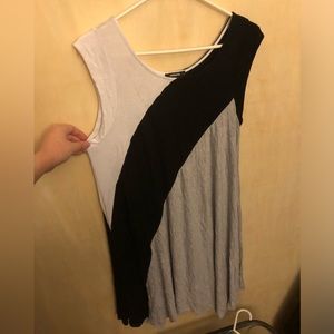 Premise Womens 3 Color Blouse Mini Dress Tank Top Size XL